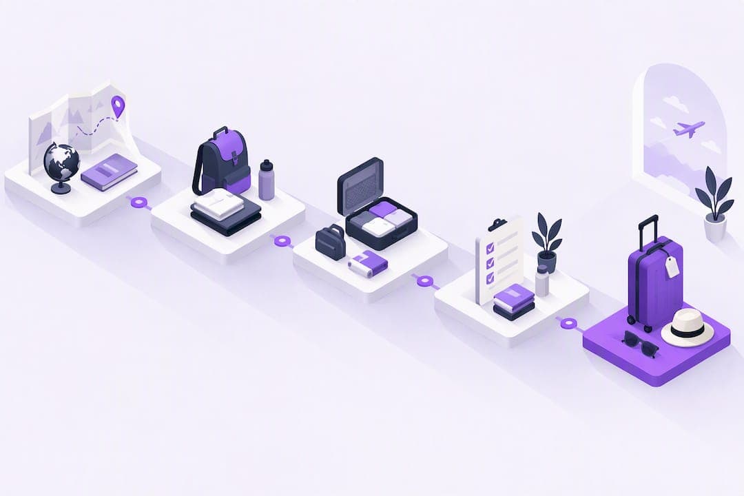 5-Step Shared Workflow for Group Packing Lists